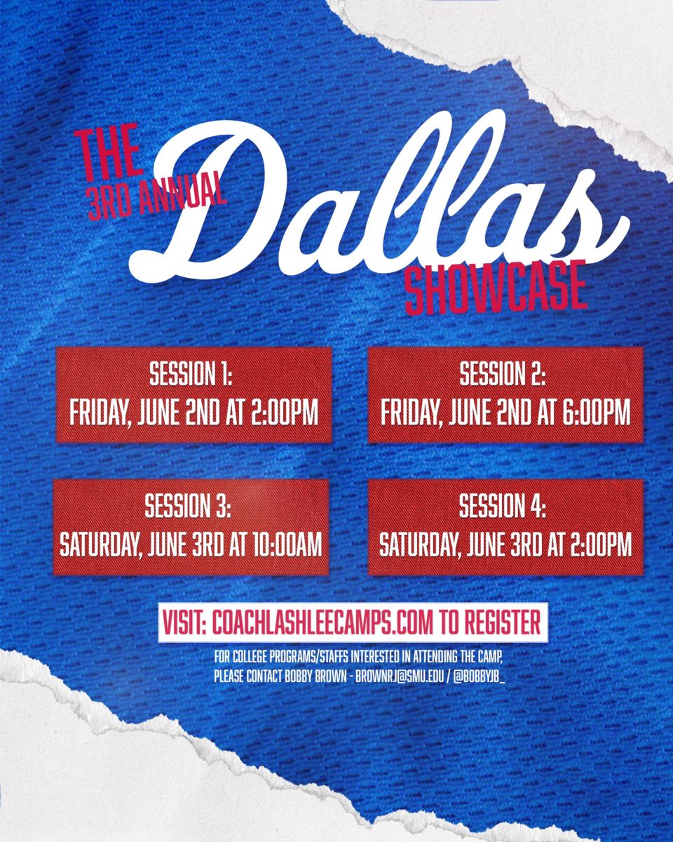 Coach Lashlee Football Camps Dallas, TX